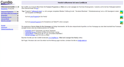 Desktop Screenshot of combib.de