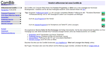 Tablet Screenshot of combib.de